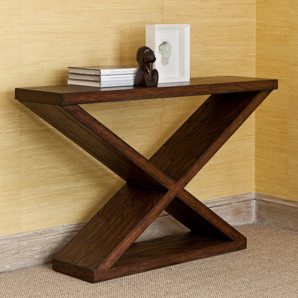 Ambella Home Collection Salone 56'' Solid Wood Console Table Perigold